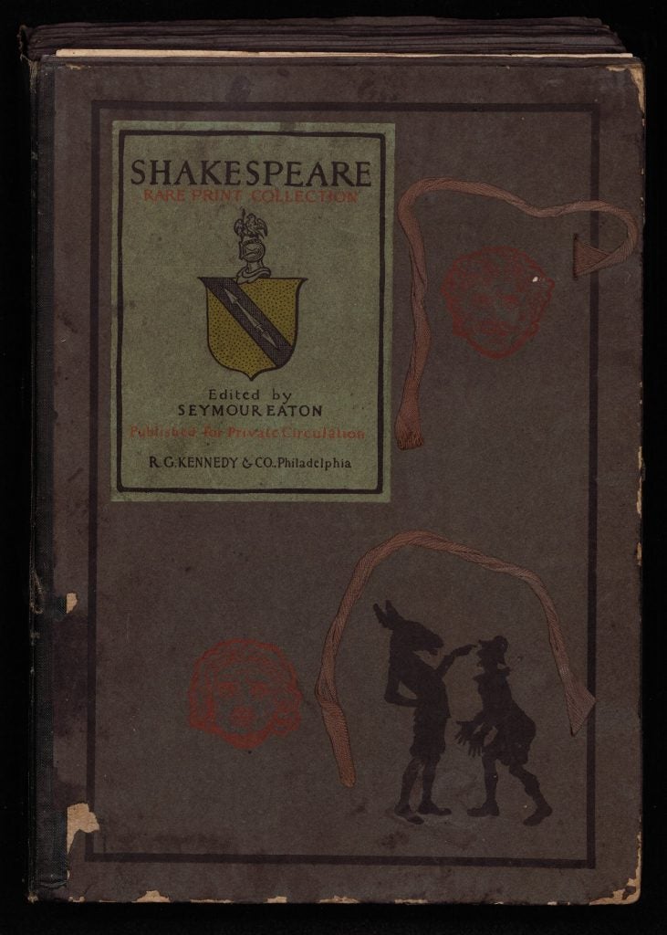 Cover of The Shakespeare Rare Print Collection