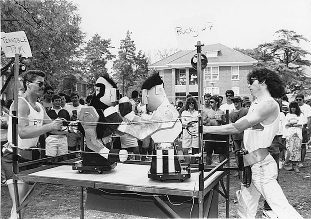 Embracing The Freedom: Barefoot On The Mall ECU