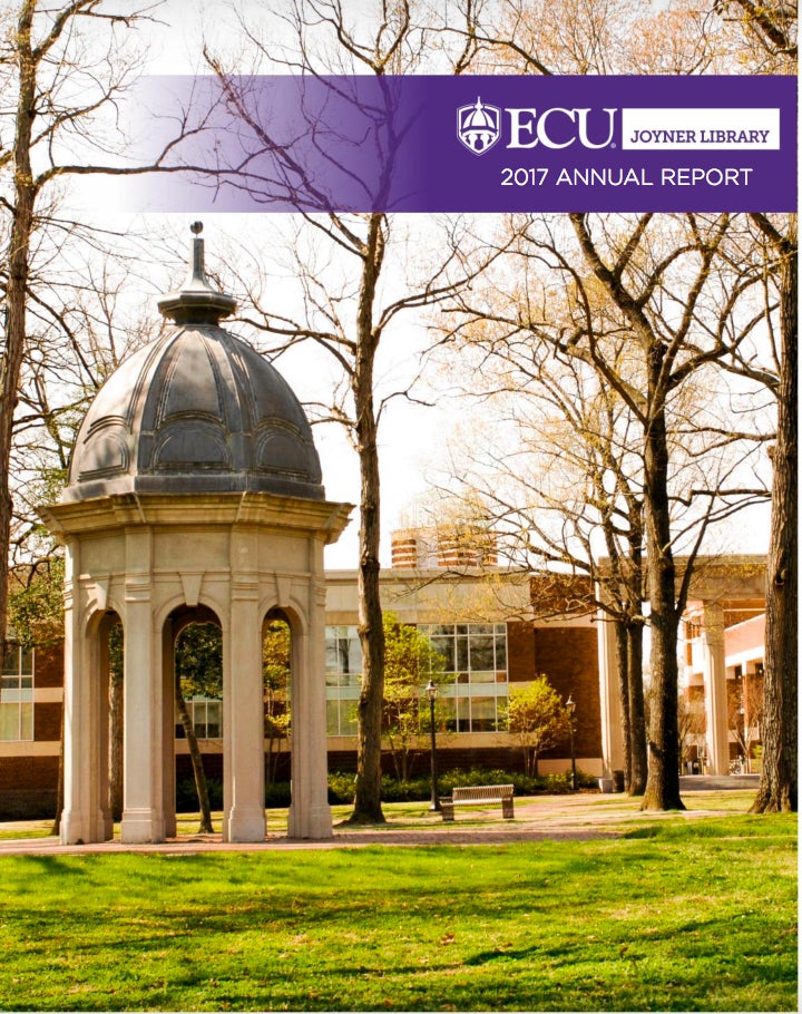 Year In Review Joyner Library Ecu