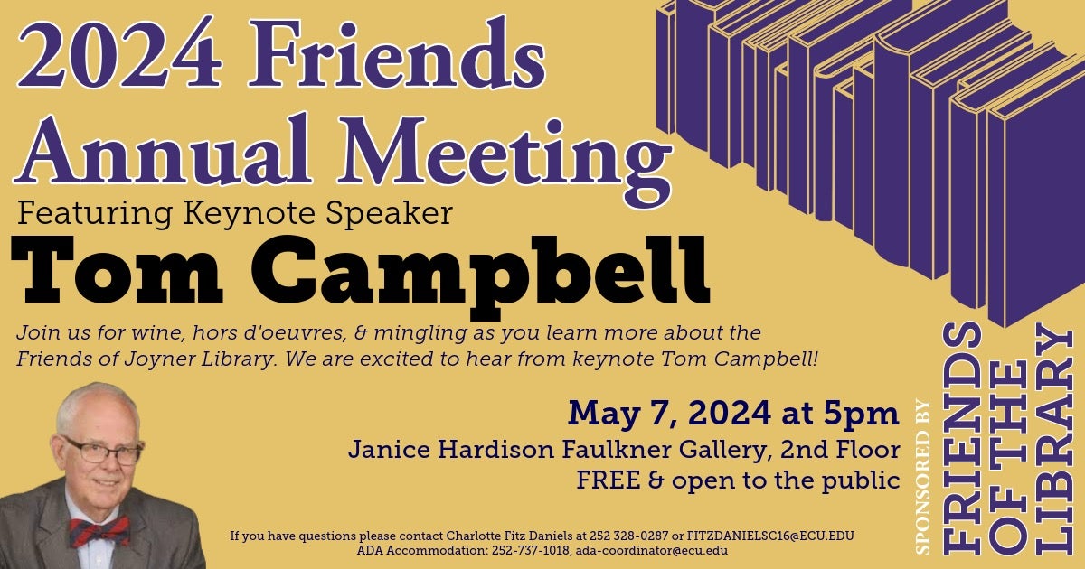 2024 Friends Annual Meeting with Tom Campbell